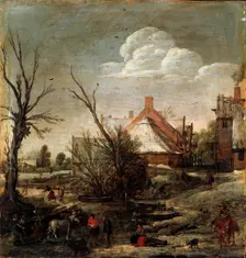Winter 17th century. Artist: Esaias van de Velde