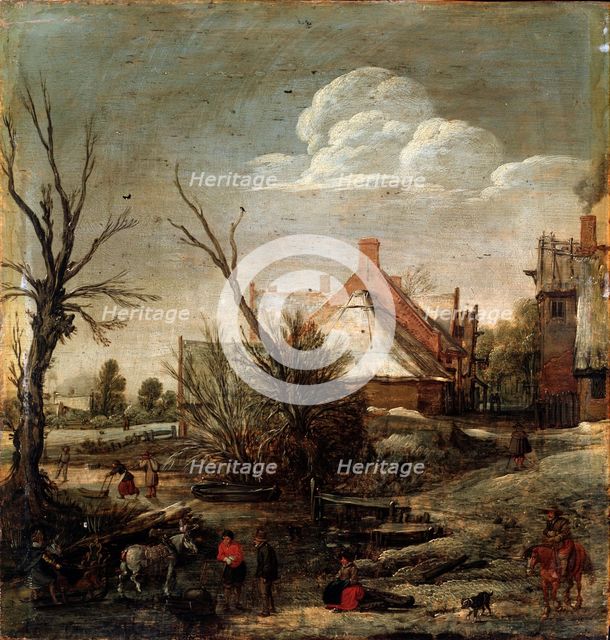 'Winter', 17th century. Artist: Esaias van de Velde