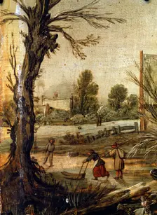 Winter 17th century. Artist: Esaias van de Velde