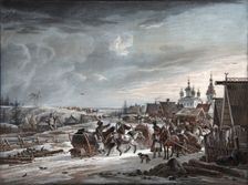 Winter 1825. Creator: Orlowski (Orlovsky), Alexander Osipovich (1777-1832)