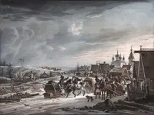 Winter, 1825. Artist: Orlowski, Alexander Osipovich (1777-1832)