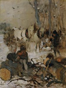 Winter, 1873. Creator: Franz Rumpler