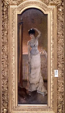 Winter 1876. Artist: Alfred Emile Leopold Joseph Victor Stevens