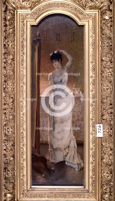 'Winter', 1876. Artist: Alfred Emile Leopold Joseph Victor Stevens