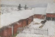 Winter, 1886. Creator: Frits Thaulow