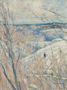 Winter, 1889. Creator: Karl Nordström