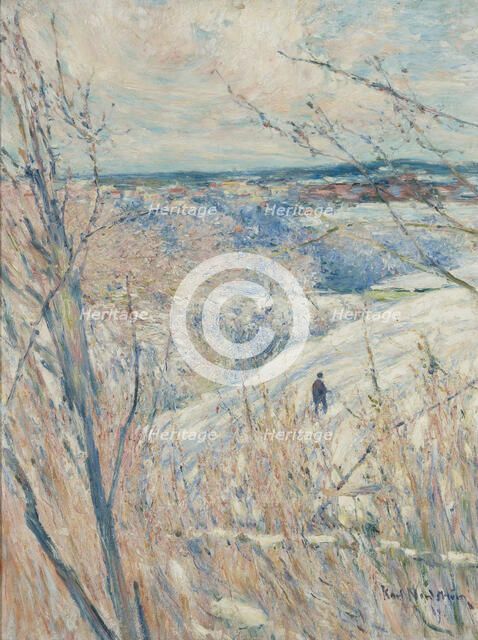 Winter, 1889. Creator: Karl Nordström.