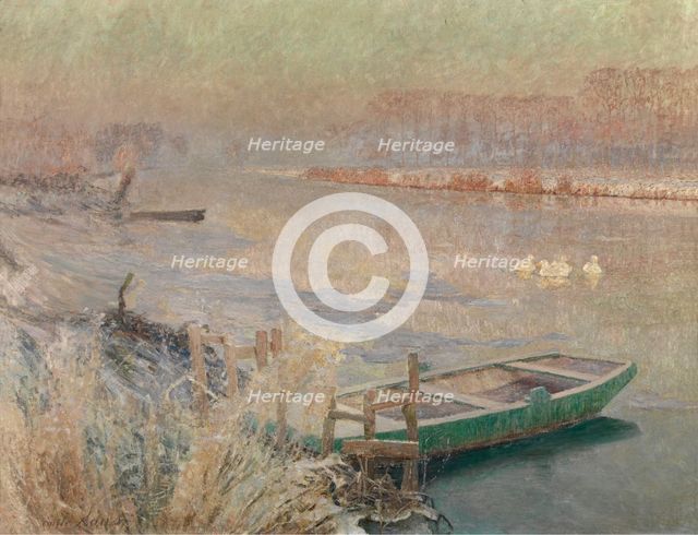 Winter, 1900. Creator: Emile Claus.
