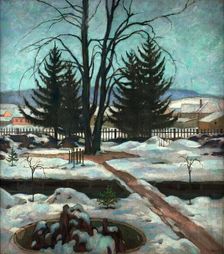 Winter, 1914. Creator: Emil Orlik