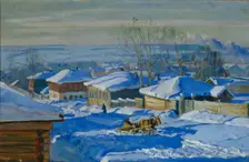 Winter, 1915. Artist: Zhukovsky, Stanislav Yulianovich (1873-1944)