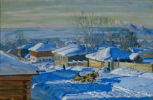 Winter, 1915. Artist: Zhukovsky, Stanislav Yulianovich (1873-1944)