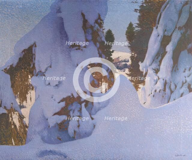 Winter, 1916. Creator: Adolf Gross.