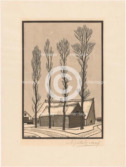 Winter, 1920. Creator: Julie de Graag.