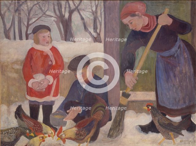 Winter, 1940. Artist: Orovida Camille Pissarro.