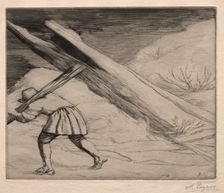 Winter (1st Plate). Creator: Alphonse Legros (French, 1837-1911)