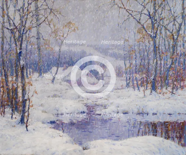 Winter Magic, ca. 1933-1934. Creator: Charles Jac Young.