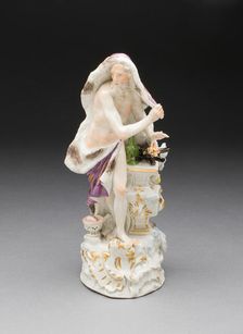 Winter, Meissen, c. 1755. Creator: Meissen Porcelain