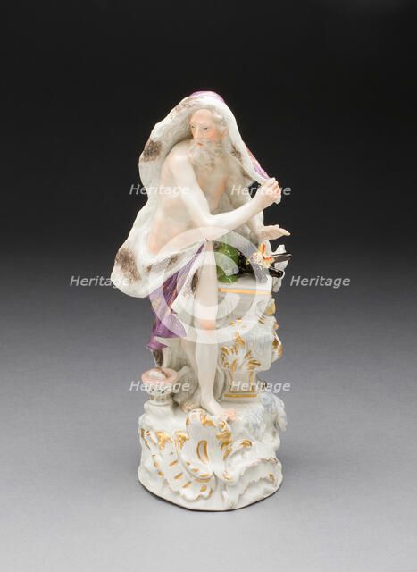 Winter, Meissen, c. 1755. Creator: Meissen Porcelain.