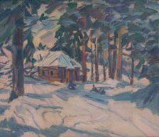 Winter Mood, around 1935-1940. Creator: Gustav Mally