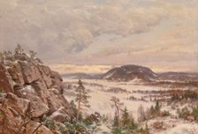 Winter Morning, 1860-1905. Creator: Hjalmar Munsterhjelm
