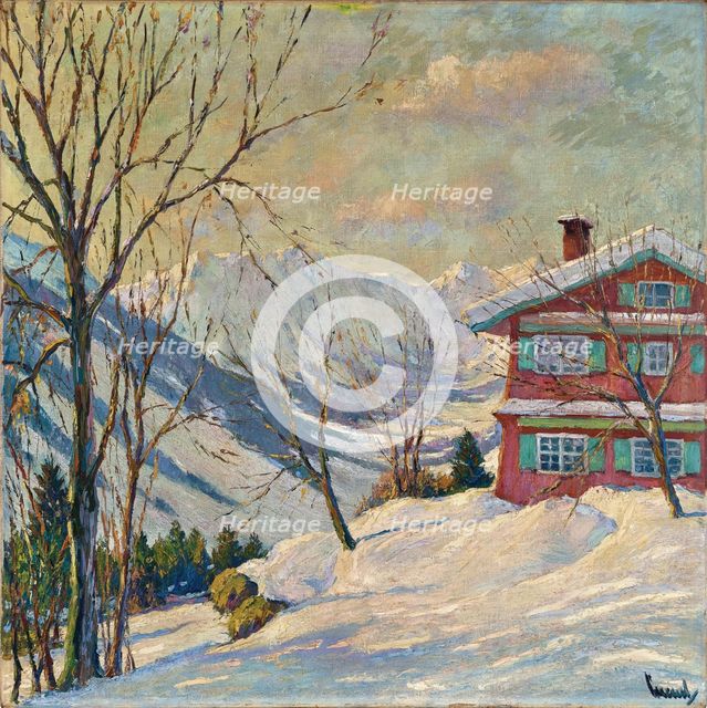Winter Morning, c1912-1914. Creator: Cucuel, Edward (1875-1954).