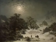 Winter Night, 1857