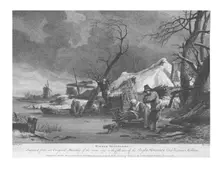 Winter Occupation 1755. Artist: Thomas Major