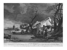 Winter Occupation 1755. Artist: Thomas Major