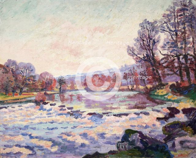 Winter on the Creuse, 1906. Creator: Guillaumin, Jean-Baptiste Armand (1841-1927).