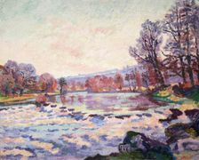Winter on the Creuse, 1906. Creator: Guillaumin, Jean-Baptiste Armand (1841-1927)
