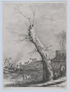 Winter, after a drawing completed in Saint-Chamond, 1795. Creator: Jean-Jacques de Boissieu