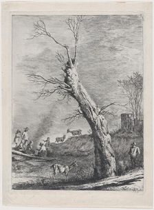 Winter, after a drawing completed in Saint-Chamond, 1795. Creator: Jean-Jacques de Boissieu