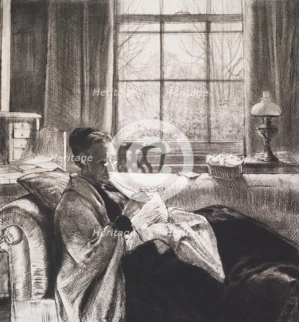 Winter afternoon, 1910. Creator: Francis Dodd.