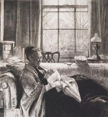 Winter afternoon, 1910. Creator: Francis Dodd