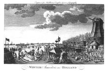 Winter Amusements in Holland c1760
