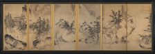 Winter and Spring Landscape, first half of the 1400s. Creator: Tensho Shubun (Japanese), attributed to