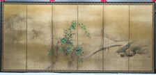 Winter and Summer Flowers, c. 1600. Creator: Yusho Kaiho (Japanese, 1533-1615)