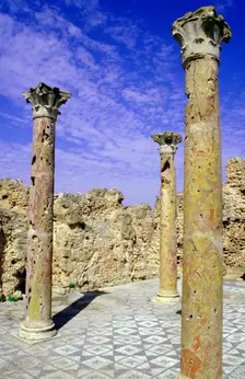 Winter baths, Thuburbo Majus, Tunisia. Creator: Vivienne Sharp
