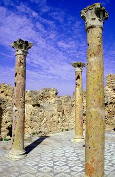 Winter baths, Thuburbo Majus, Tunisia. Creator: Vivienne Sharp