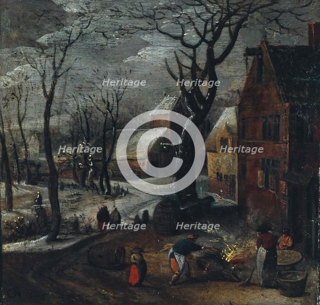 Winter, c1580. Creator: Gillis Mostaert.