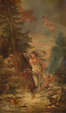 Winter c1802, (1938). Artist: Marguerite Gerard