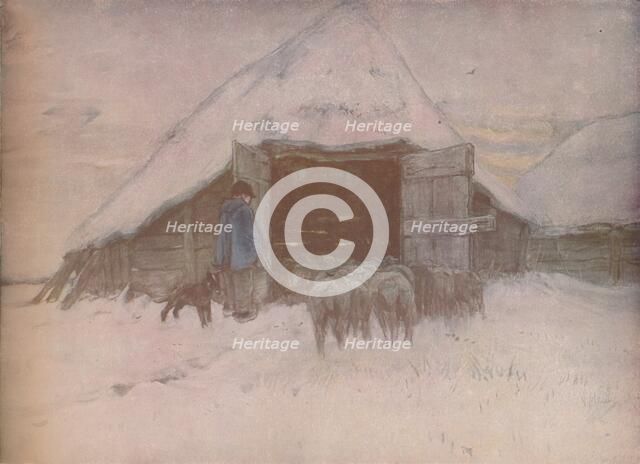 'Winter', c1870, (1918). Artist: Anton Mauve.