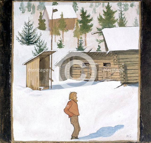 Winter, c1900. Creator: Hugo Simberg.