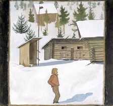Winter, c1900. Creator: Hugo Simberg
