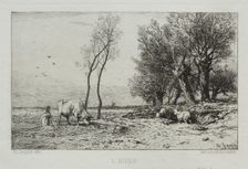 Winter. Creator: Charles-Émile Jacque (French, 1813-1894)