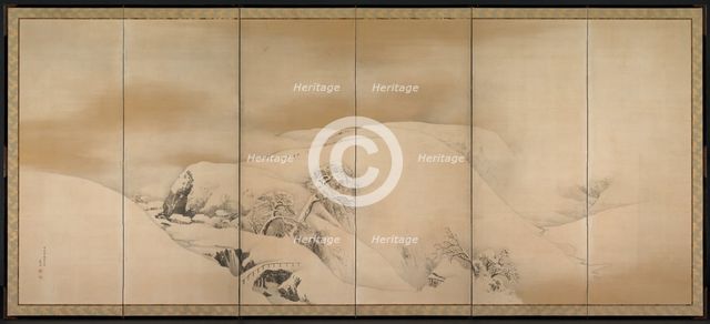 Winter Day, 1784. Creator: Maruyama Okyo (Japanese, 1733-1795).
