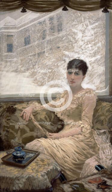 Winter Day. Artist: De Nittis, Giuseppe (1846-1884)