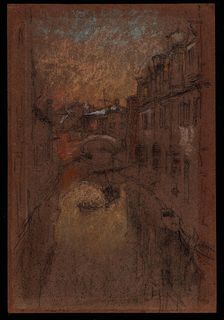 Winter Evening, 1879-1880. Creator: James Abbott McNeill Whistler