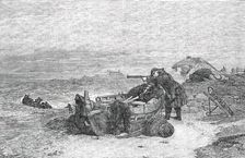 Winter Exhibition of Modern British Art - Pilot Boat Going Out - painted by E. Duncan, 1850. Creator: Unknown