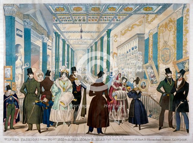 'Winter Fashions from November 1833 to April 1834', 1833. Artist: Anon
